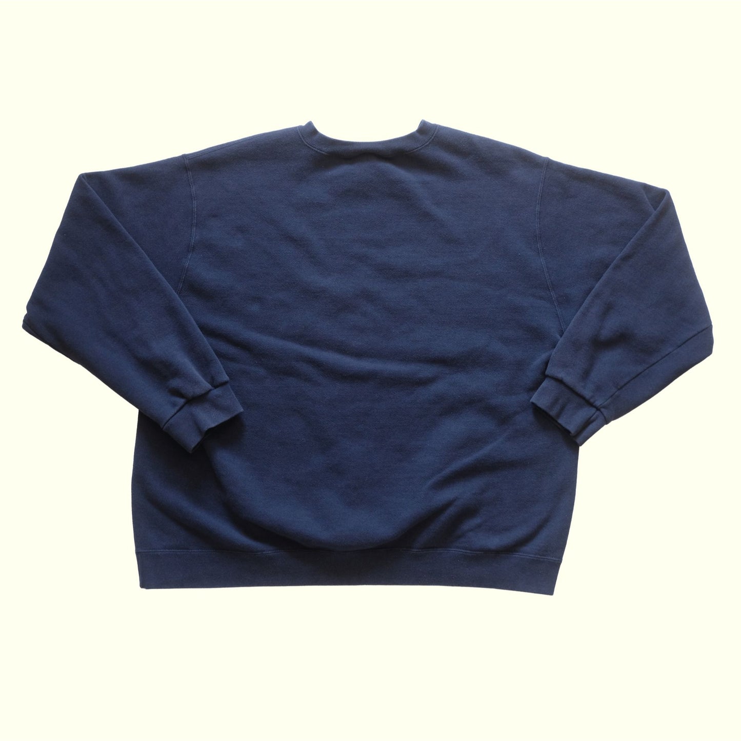 NIKE CREWNECK USA MADE SWEATSHIRT BLUE MINI SWOOSH 2004 SZ 2XL