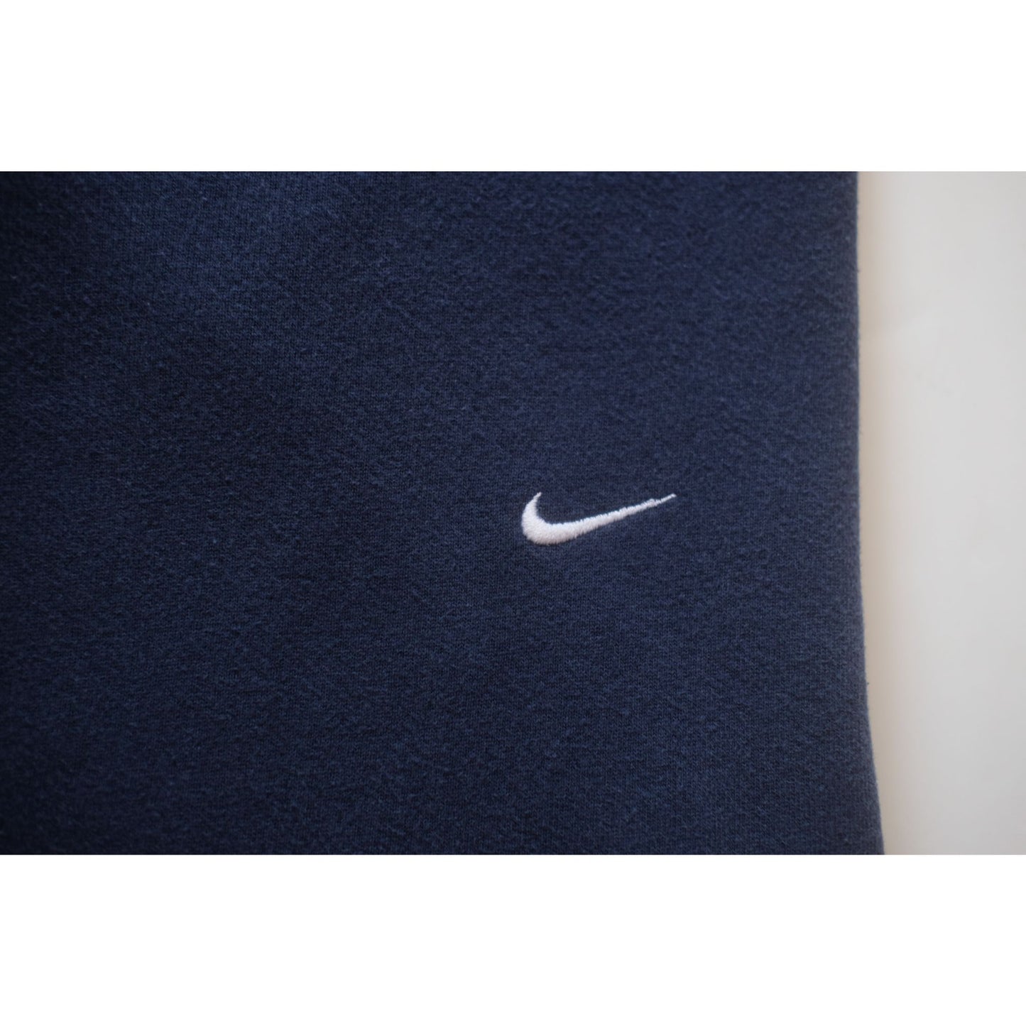 NIKE CREWNECK USA MADE SWEATSHIRT BLUE MINI SWOOSH 2004 SZ 2XL