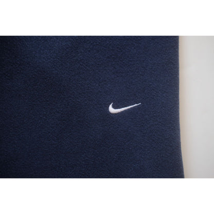 NIKE CREWNECK USA MADE SWEATSHIRT BLUE MINI SWOOSH 2004 SZ 2XL