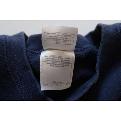 NIKE CREWNECK USA MADE SWEATSHIRT BLUE MINI SWOOSH 2004 SZ 2XL