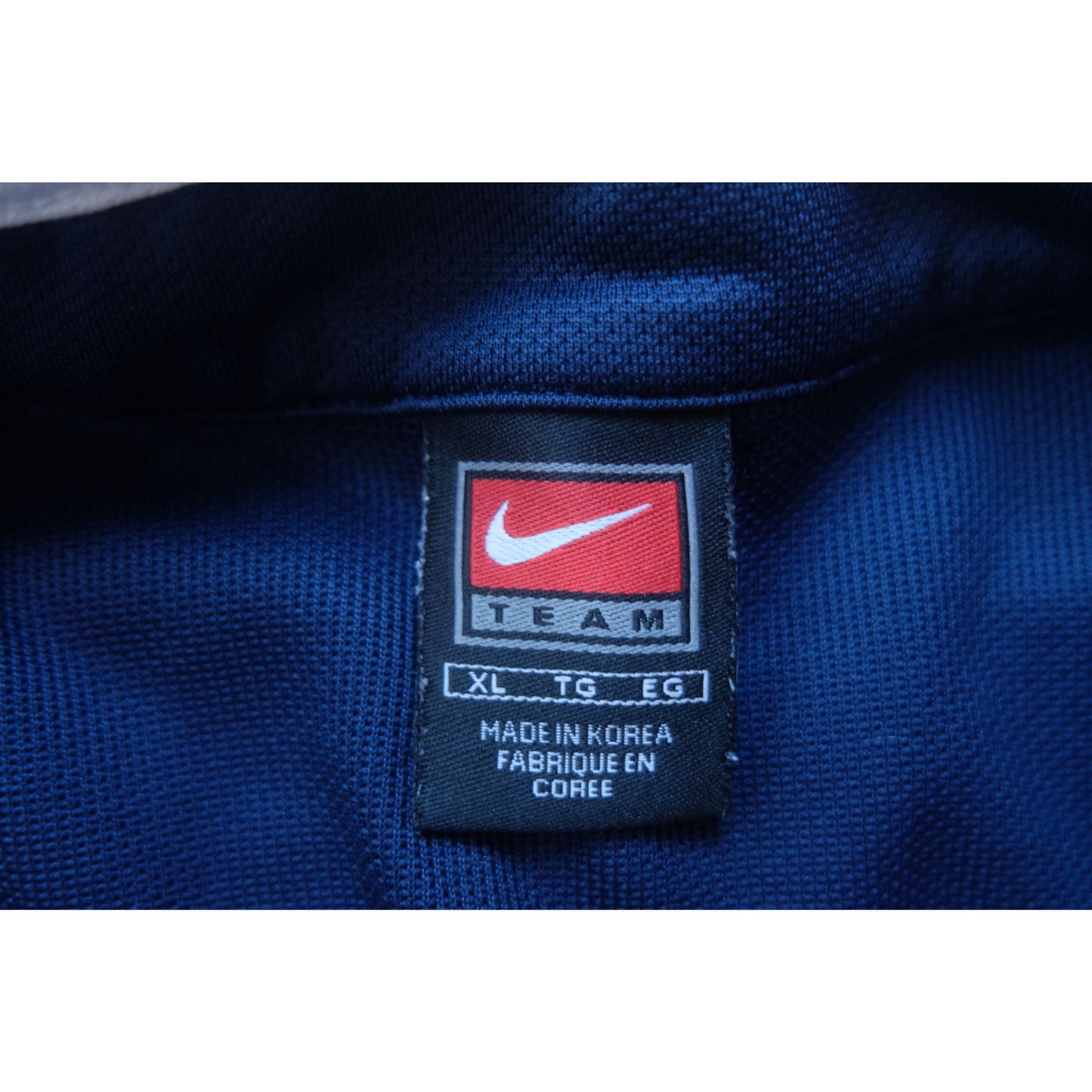 NIKE NBA DALLAS MAVERICKS 1/4 ZIP SHOOTING TOP T SHIRT 2002 XL