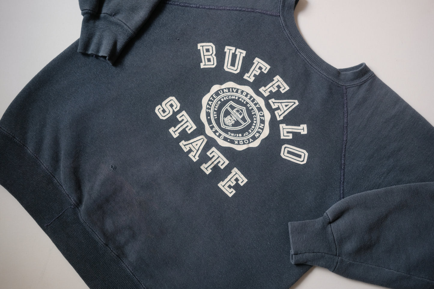 CHAMPION 1950s BUFFALO STATE NEW YORK SWEATSHIRT SZ M