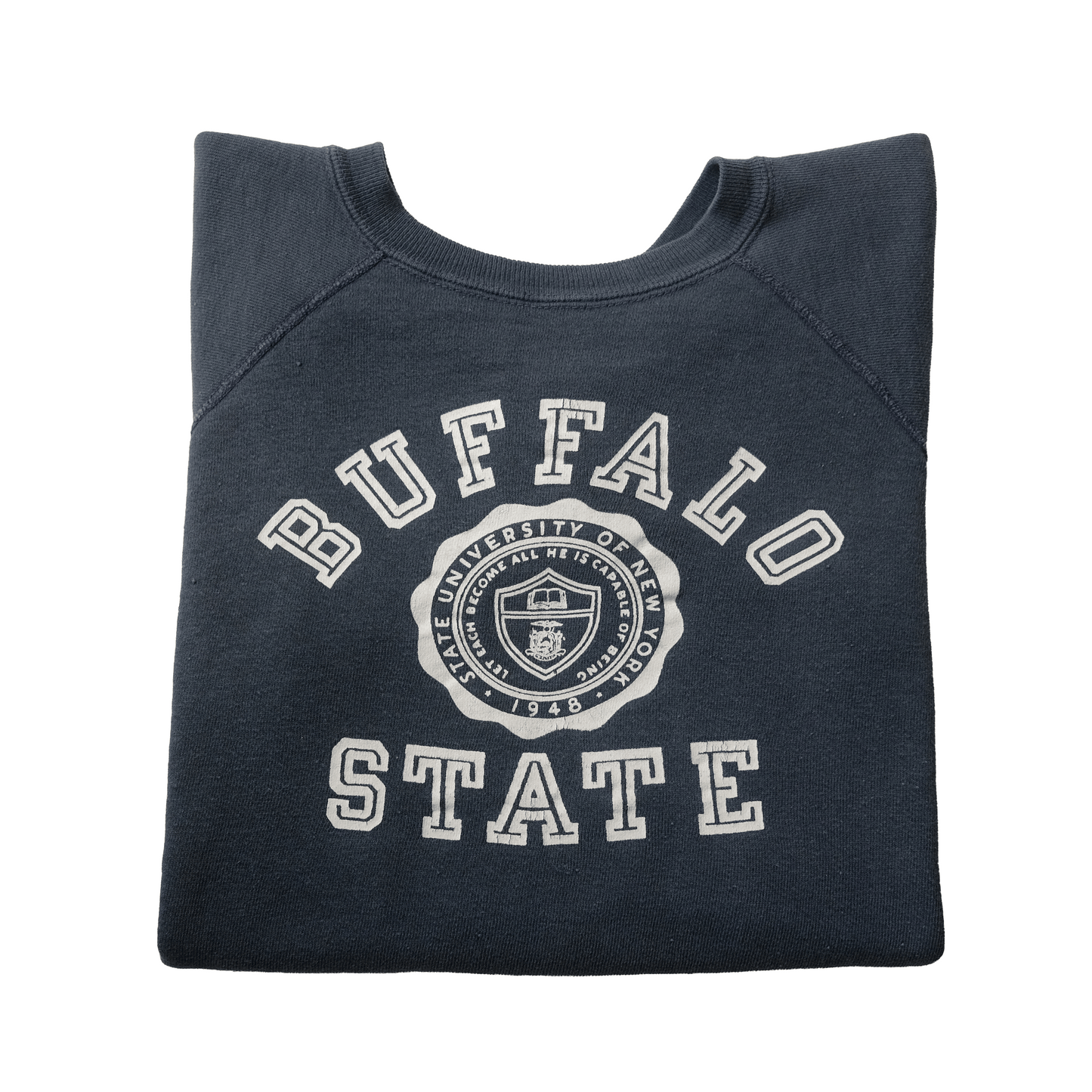 CHAMPION 1950s BUFFALO STATE NEW YORK SWEATSHIRT SZ M