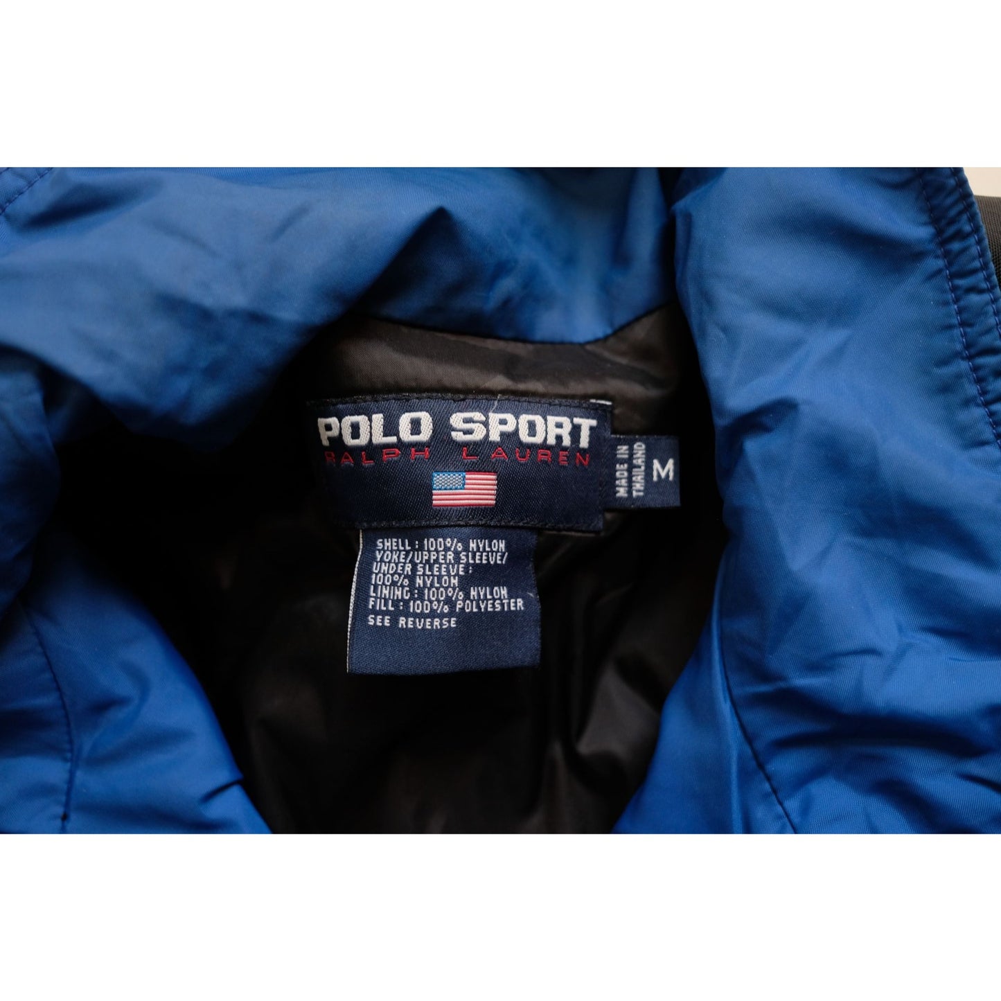 RALPH LAUREN POLO SPORT TECHNICAL NYLON WINTER JACKET 1992 SZ M