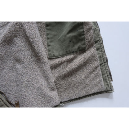 CARHARTT SHERPA LINED COTTON CANVAS GREEN WORKWEAR VEST 2007 SZ XL TALL