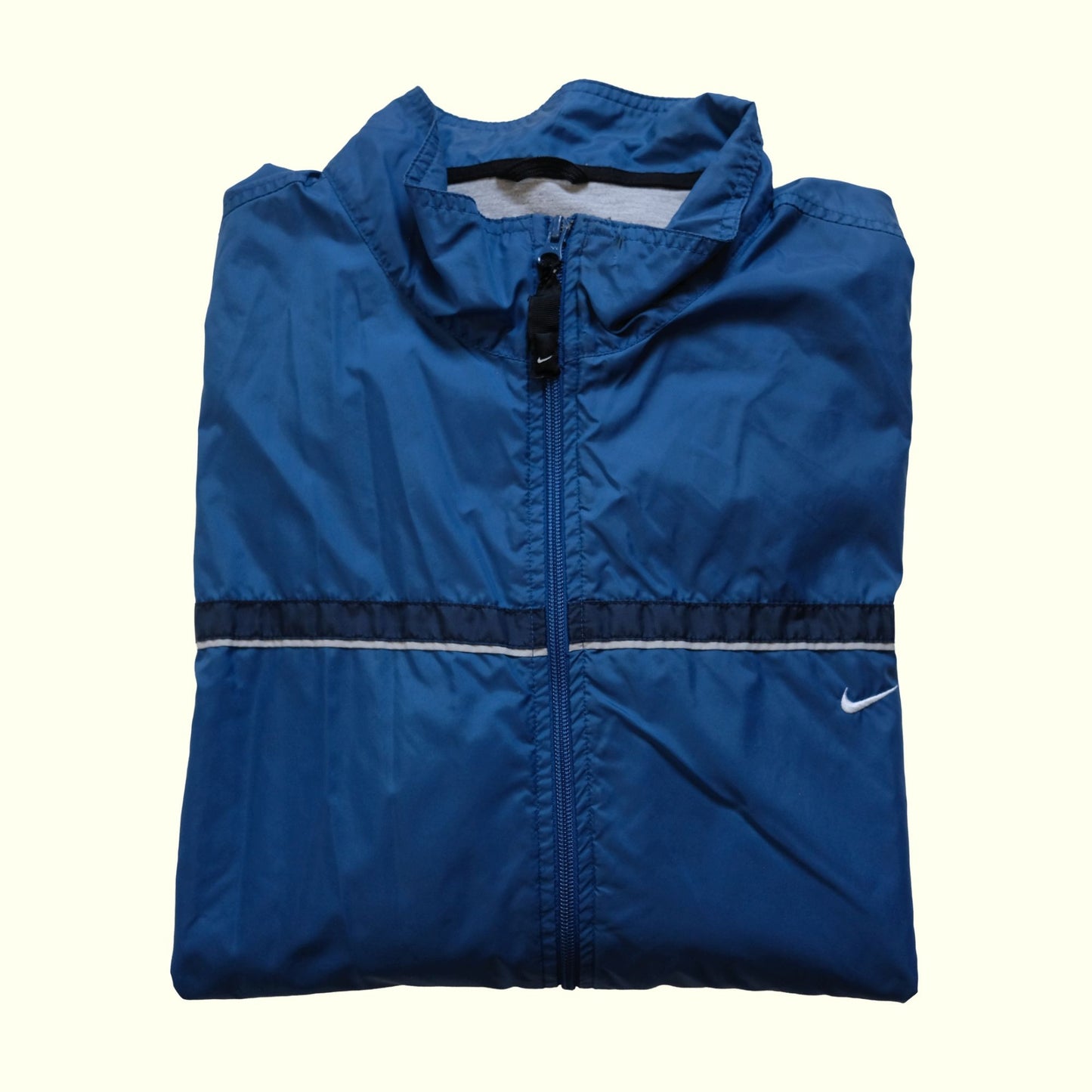 NIKE Y2K MINI SWOOSH WINDBREAKER NYLON JACKET SZ XL