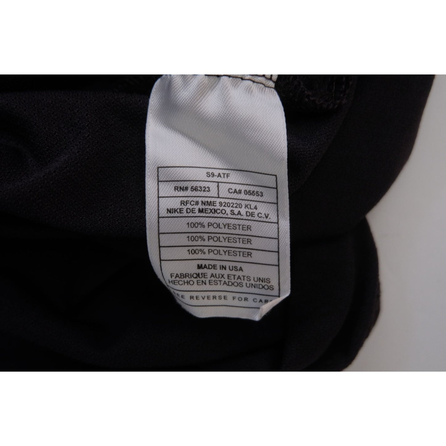 NIKE VTG 90s RETRO USA MADE CENTER SWOOSH ACTIVE BLACK T SHIRT 1999 MENs SZ XL