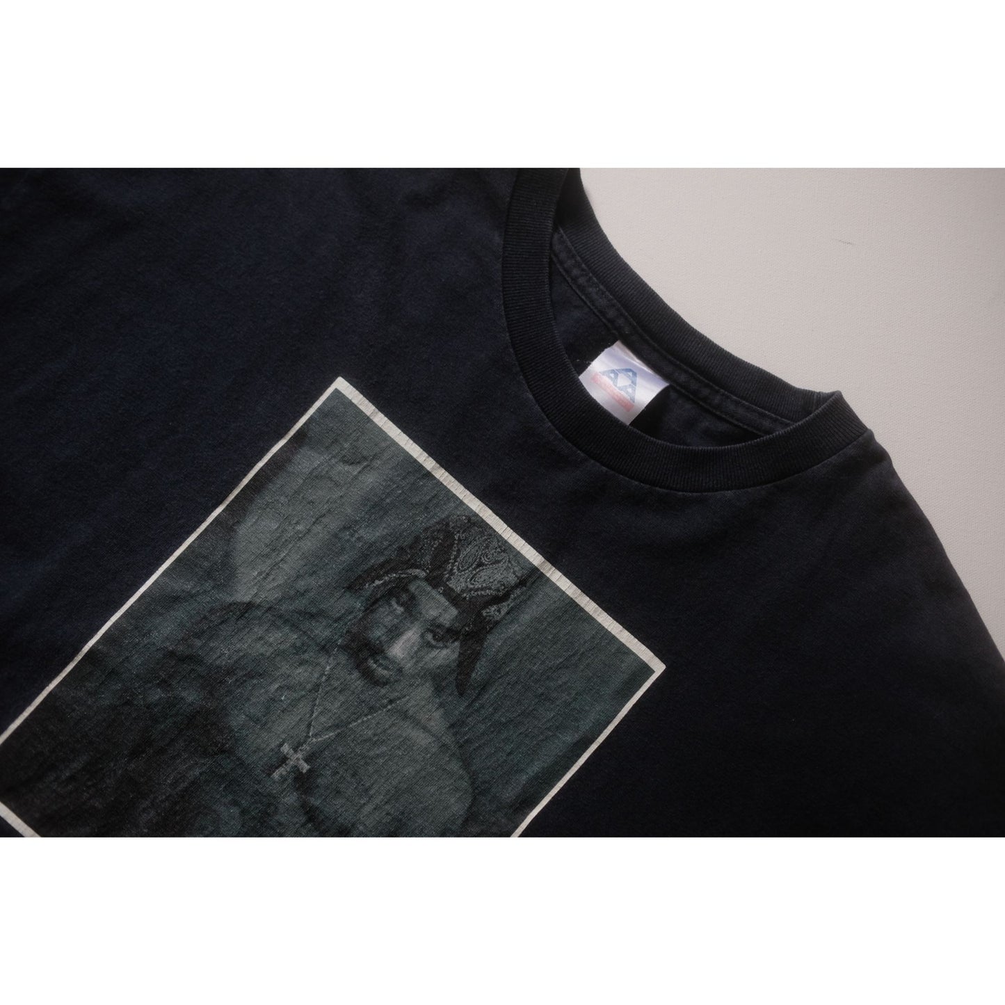 2PAC Y2K RAP TEE MUSIC HIP HOP GRAPHIC BLACK COTTON T SHIRT SZ XL