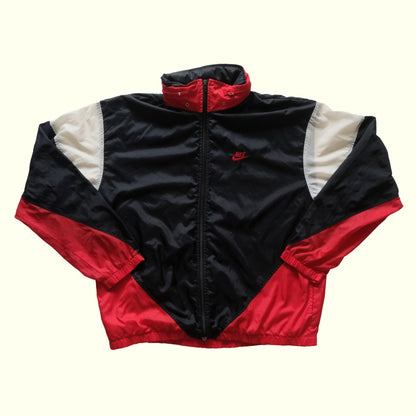 NIKE USA MADE TRACK 100% NYLON JACKET 90s SZ XL
