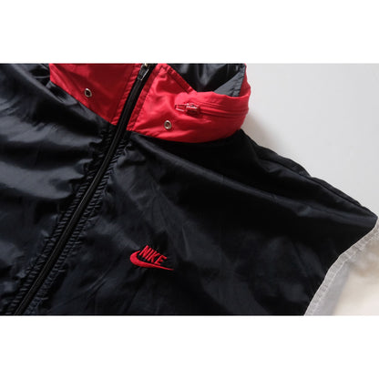 NIKE USA MADE TRACK 100% NYLON JACKET 90s SZ XL