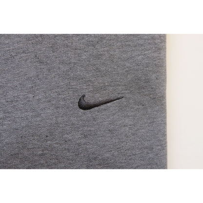 NIKE GRAY MINI SWOOSH CREW SWEATSHIRT SZ L 2004