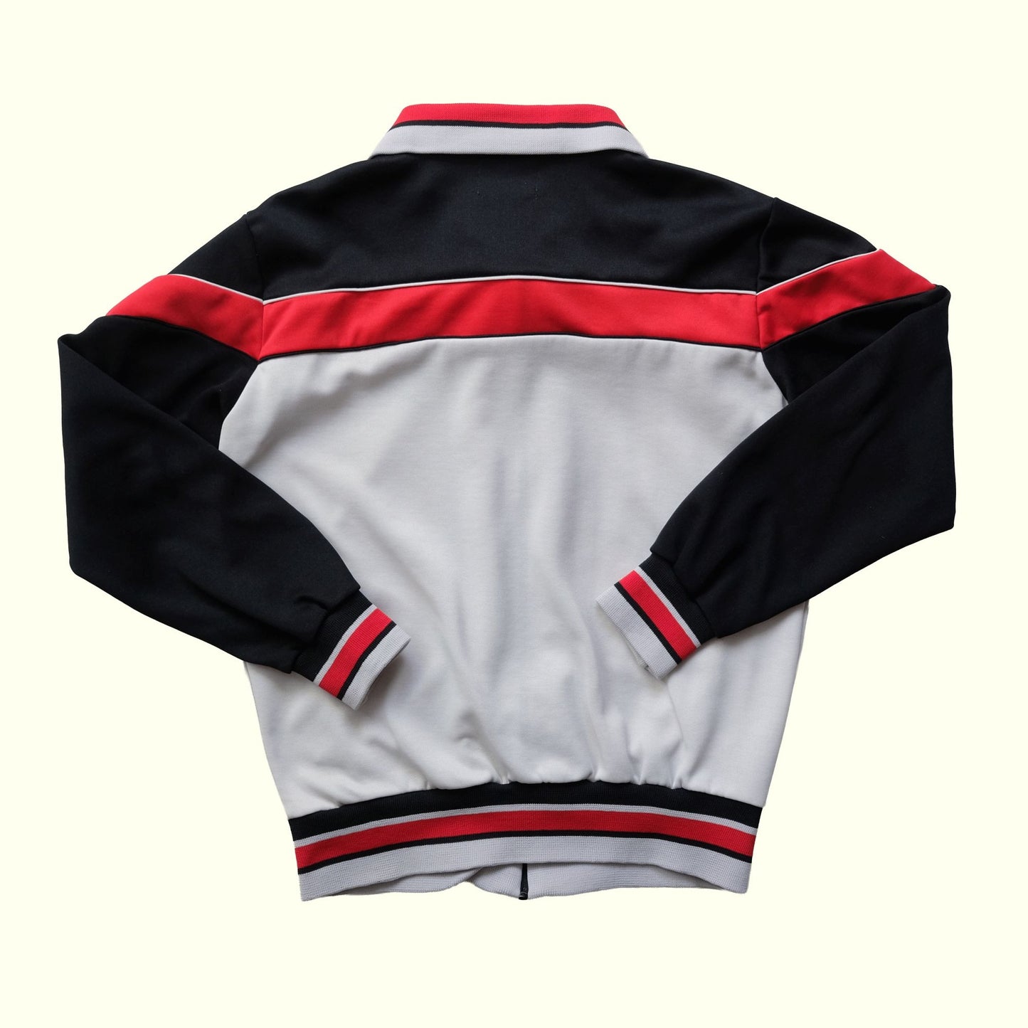 NIKE SPORTSWEAR 80s GRAY TRACK JACKET SZ M