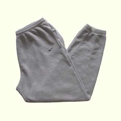 NIKE Y2K USA MADE COTTON MINI SWOOSH SWEATPANTS 2000 SZ 2XL