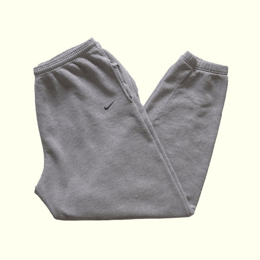 NIKE Y2K USA MADE COTTON MINI SWOOSH SWEATPANTS 2000 SZ 2XL