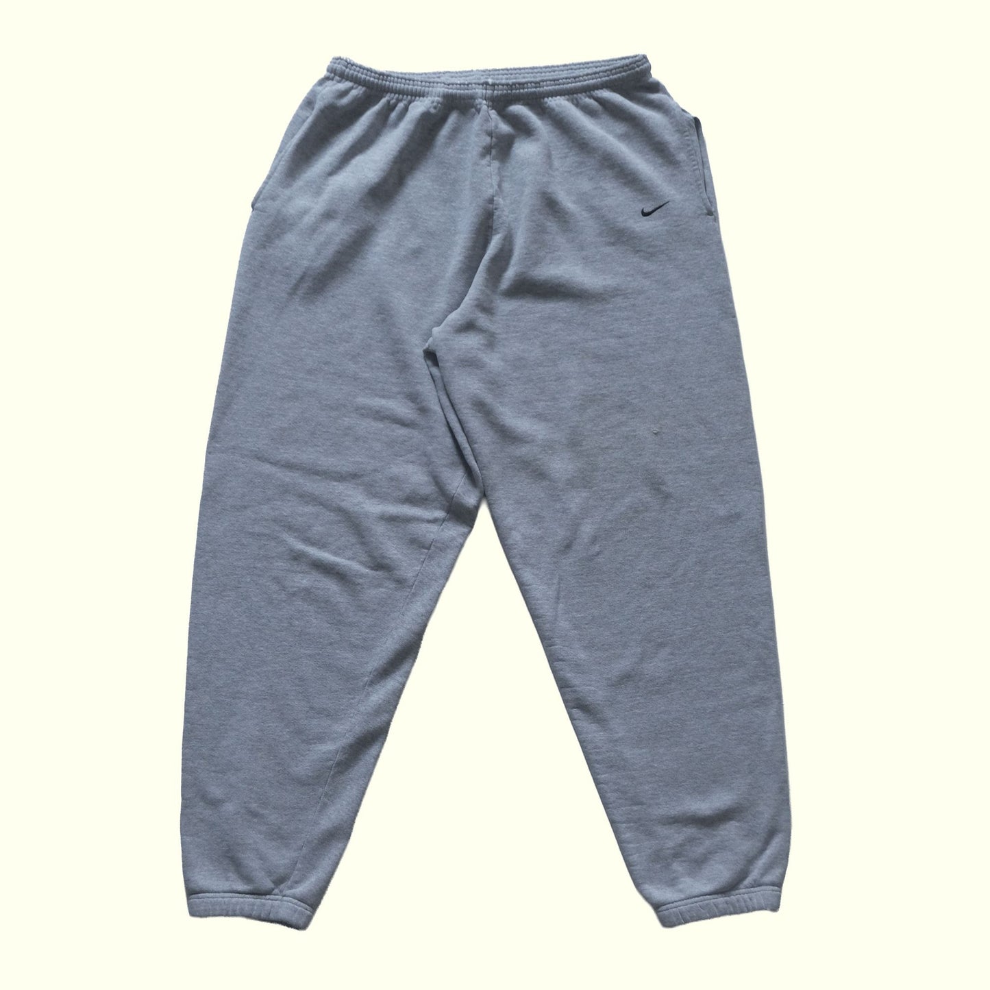 NIKE Y2K USA MADE COTTON MINI SWOOSH SWEATPANTS 2000 SZ 2XL