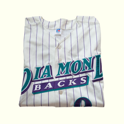 MLB ARIZONA DIAMONDBACKS MATT WILLIAMS WORLD SERIES BASEBALL JERSEY SZ 48