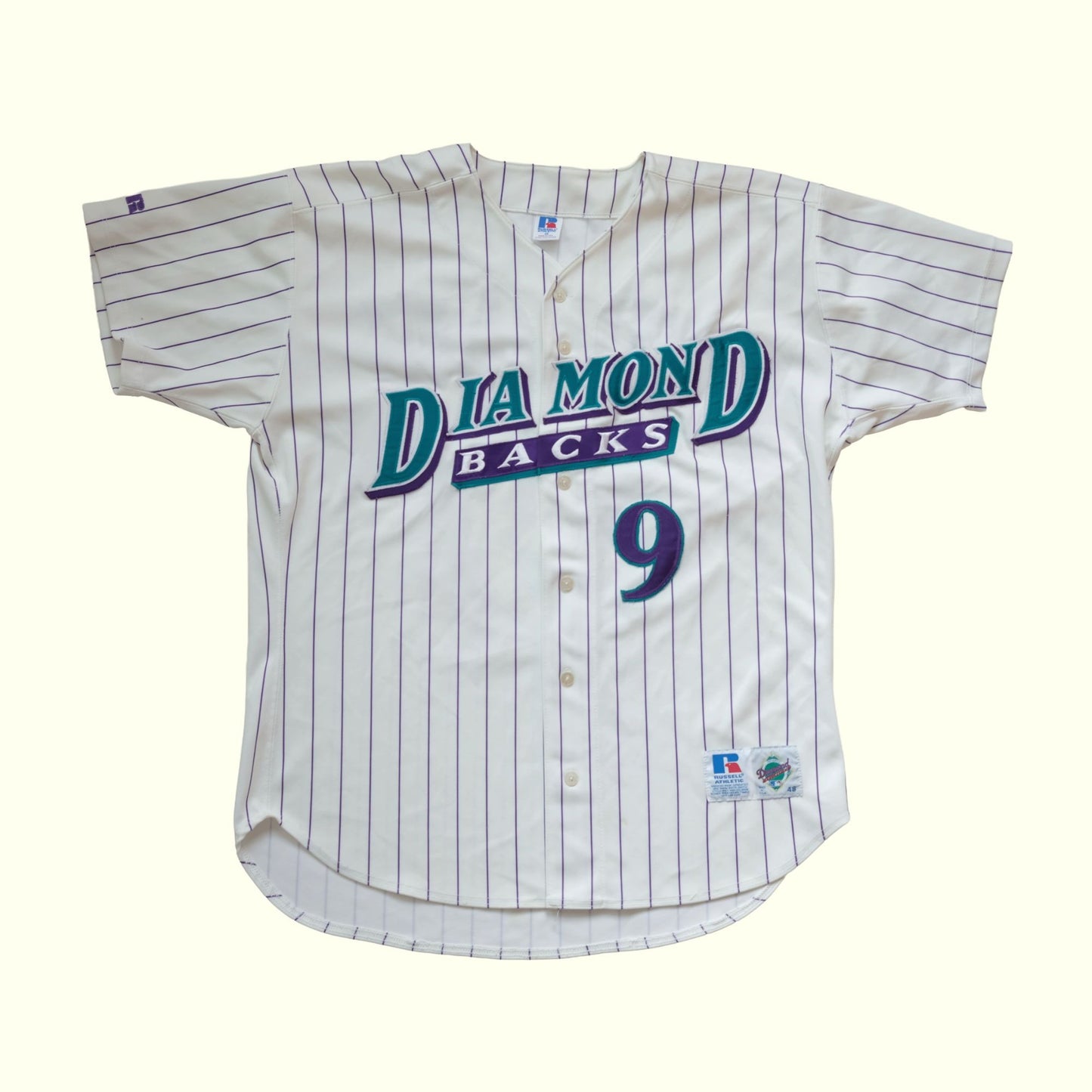 MLB ARIZONA DIAMONDBACKS MATT WILLIAMS WORLD SERIES BASEBALL JERSEY SZ 48