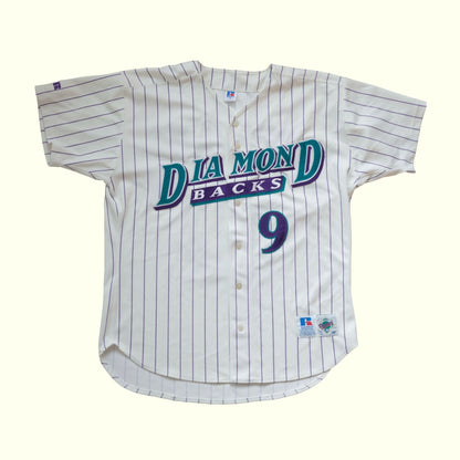 MLB ARIZONA DIAMONDBACKS MATT WILLIAMS WORLD SERIES BASEBALL JERSEY SZ 48