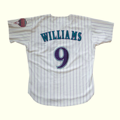 MLB ARIZONA DIAMONDBACKS MATT WILLIAMS WORLD SERIES BASEBALL JERSEY SZ 48
