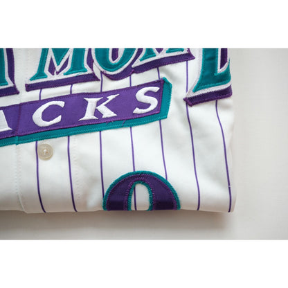 MLB ARIZONA DIAMONDBACKS MATT WILLIAMS WORLD SERIES BASEBALL JERSEY SZ 48