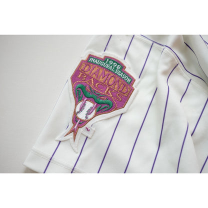 MLB ARIZONA DIAMONDBACKS MATT WILLIAMS WORLD SERIES BASEBALL JERSEY SZ 48
